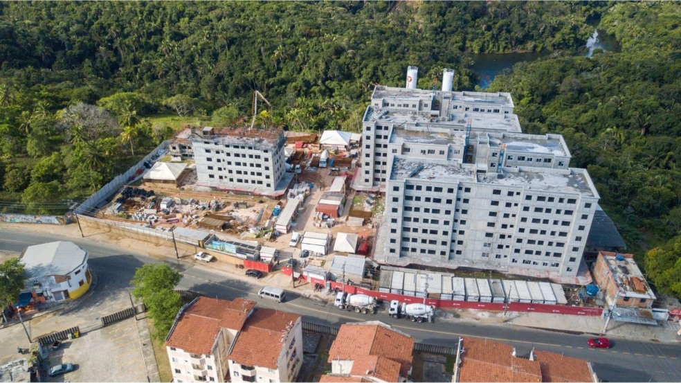 Condomínio da Tenda em Cajazeiras, Salvador (BA) (Foto: reprodução/Divulgação)