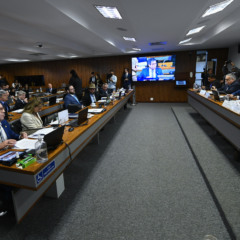 Comissão Parlamentar Mista de Inquérito do INSS - 2025 (CPMI - INSS) realiza oitiva da diretora de Auditoria de Previdência e Benefícios da Controladoria-Geral da União (CGU).

O objetivo da comissão é investigar fraudes no Instituto Nacional do Seguro Social (INSS), envolvendo descontos irregulares em benefícios de aposentados e pensionistas. A CMPI é formada por senadores e deputados, num total de 32 titulares e igual número de suplentes. 

(Foto: Carlos Moura/Agência Senado)
