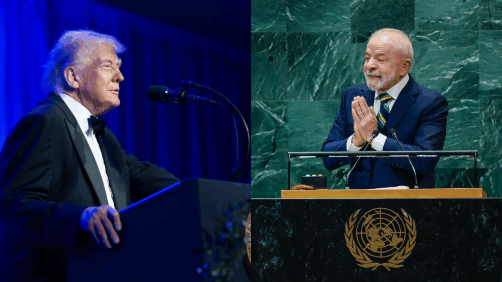 Donald Trump e Lula (Foto: reprodução/ Agência Brasil e Casa Branca)