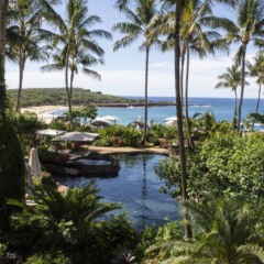 O Hotel Four Seasons Lanai foi um dos reformados pelo bilionário (Foto: reprodução/Four Seasons)