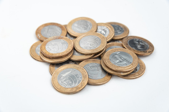Money - Brazilian Coins - 1 Real/ Foto: Freepik