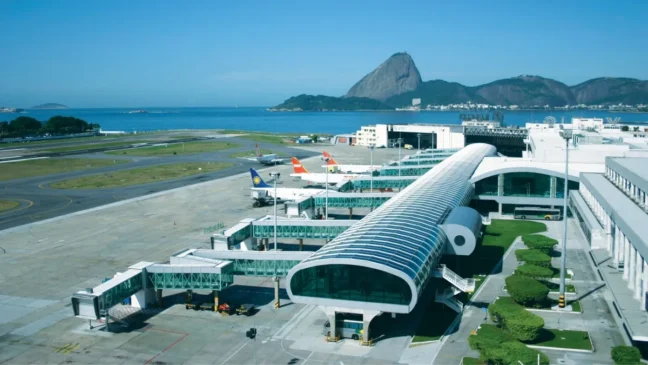 Aeroporto Santos Dumont, Rio de Janeiro (RJ) (Foto: reprodução/ Infraero)