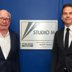 Rupert e Lachlan Murdoch (Foto: reprodução/LA Times)