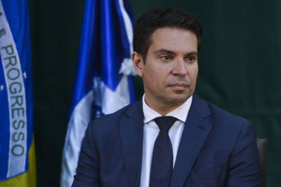 Solenidade de posse do ex- diretor-geral da Agência Brasileira de Inteligência (Abin), Alexandre Ramagem, em 2019. (Foto: Valter Campanato/Agência Brasil)