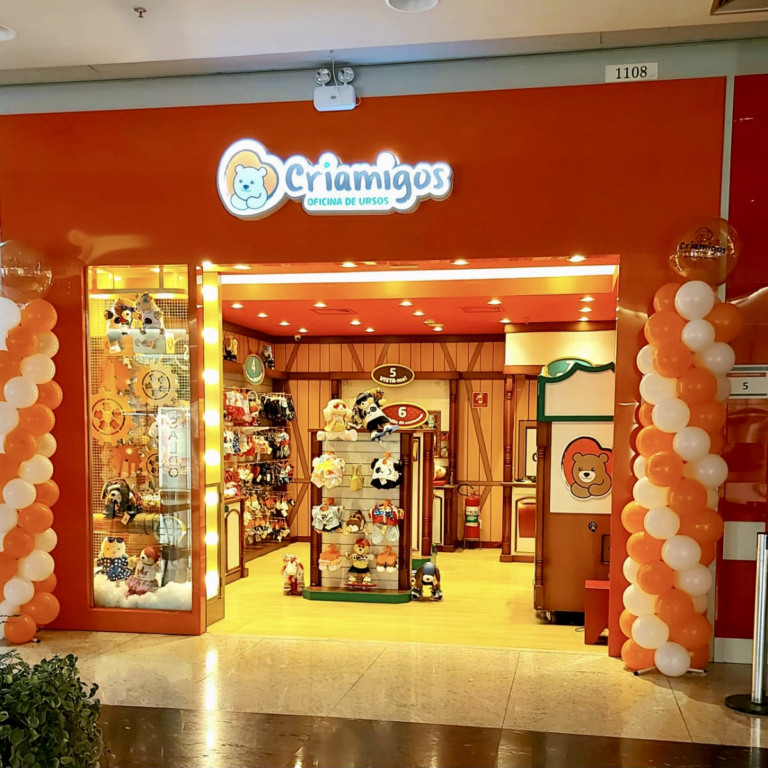 A loja Criamigos do Mooca Plaza Shopping foi uma das unidades investigadas. (Foto: Reprodução/Criamigos)
