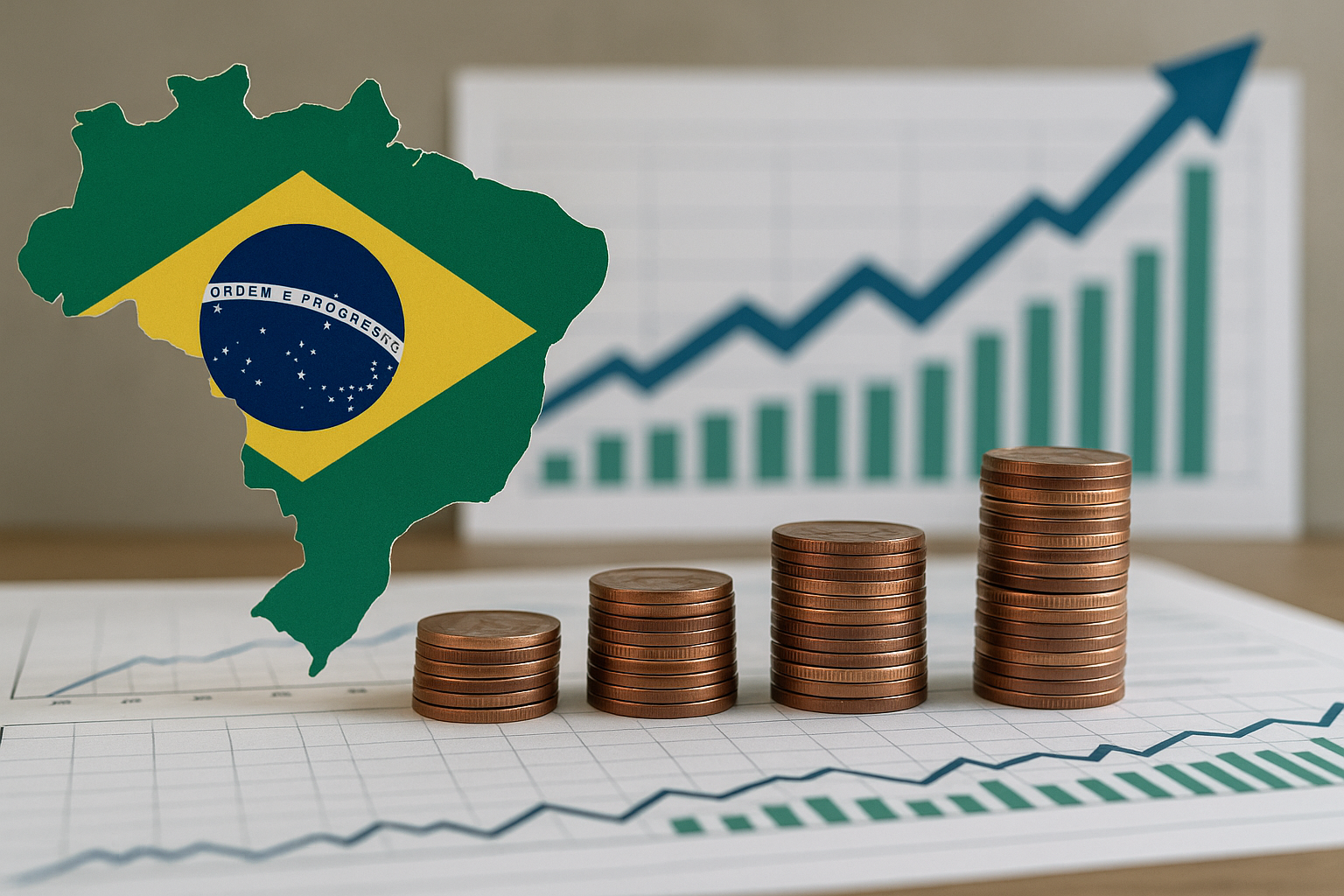 O Brasil que financia o próprio crescimento