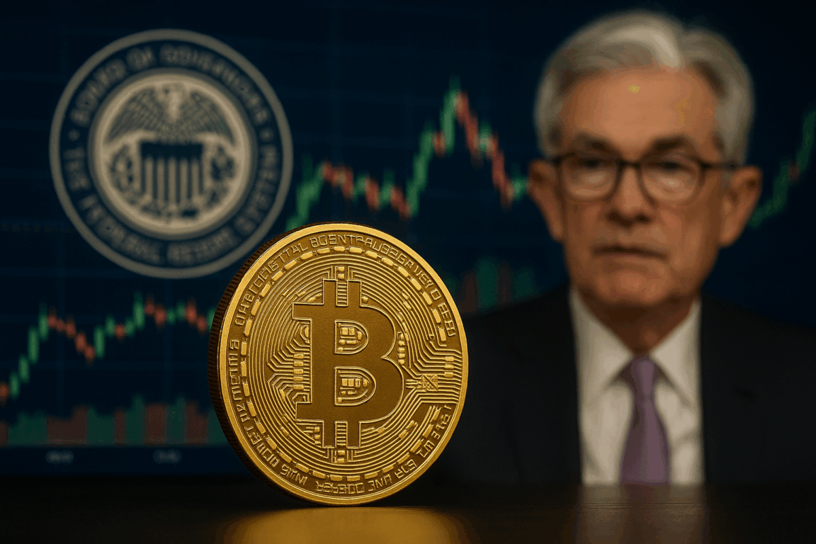 Bitcoin hoje: foco no Fed e no tom de Powell Bitcoin hoje: foco no Fed e no tom de Powell