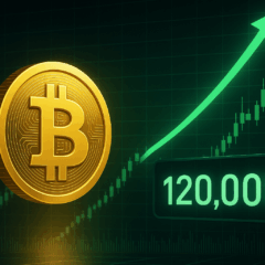 Bitcoin supera US$ 120 mil e pode buscar novas máximas
