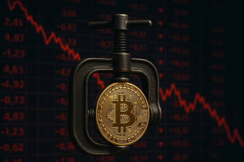 Bitcoin encerra outubro sob pressão após sinal do Fed