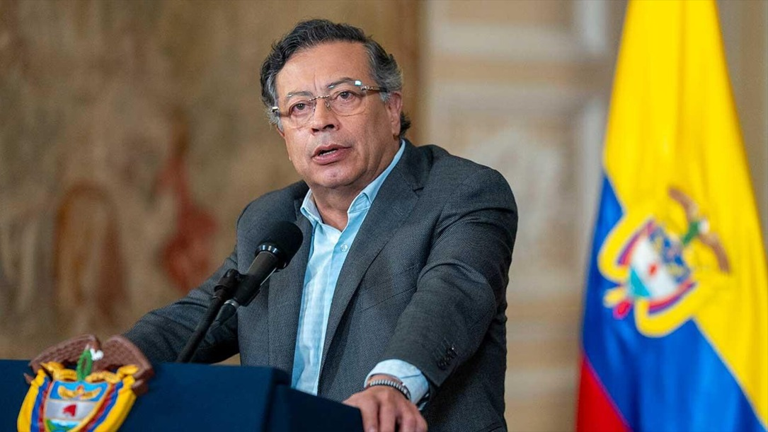 Gustavo Petro. Foto: Divulgação/ Presidência da República da Colômbia