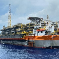 FPSO Almirante Tamandaré integra o Projeto Búzios 7, que compõe o sexto sistema de Búzios a entrar em operação (Foto: divulgação/Petrobras)