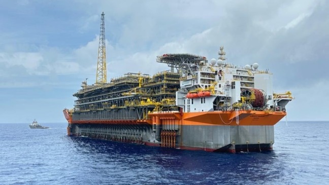 FPSO Almirante Tamandaré integra o Projeto Búzios 7, que compõe o sexto sistema de Búzios a entrar em operação (Foto: divulgação/Petrobras) FPSO Almirante Tamandaré integra o Projeto Búzios 7, que compõe o sexto sistema de Búzios a entrar em operação (Foto: divulgação/Petrobras)