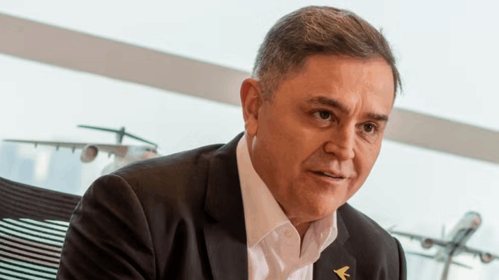 Antonio Garcia, vice-presidente executivo da Embraer. Foto: Divulgação Antonio Garcia, vice-presidente executivo da Embraer. Foto: Divulgação