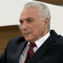 O ex-presidente Michel Temer (MDB) durante entrevista no programa Roda Viva. Foto: Reprodução