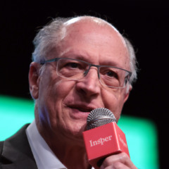Vice-Presidente, Geraldo Alckmin, durante palestra no IV Encontro Anual - Centro de Gestão e Politicas Públicas, no INSPER. (Foto: Paulo Pinto/Agência Brasil)