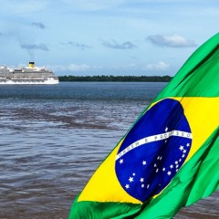 Navios de hospedagem na COP30 (Foto: Gabriel Della Giustina / COP30)
 