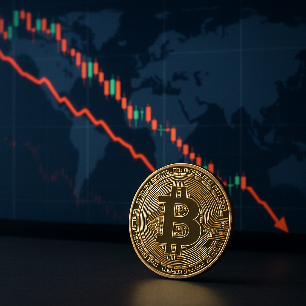 Bitcoin perde força e testa suportes em meio à cautela global