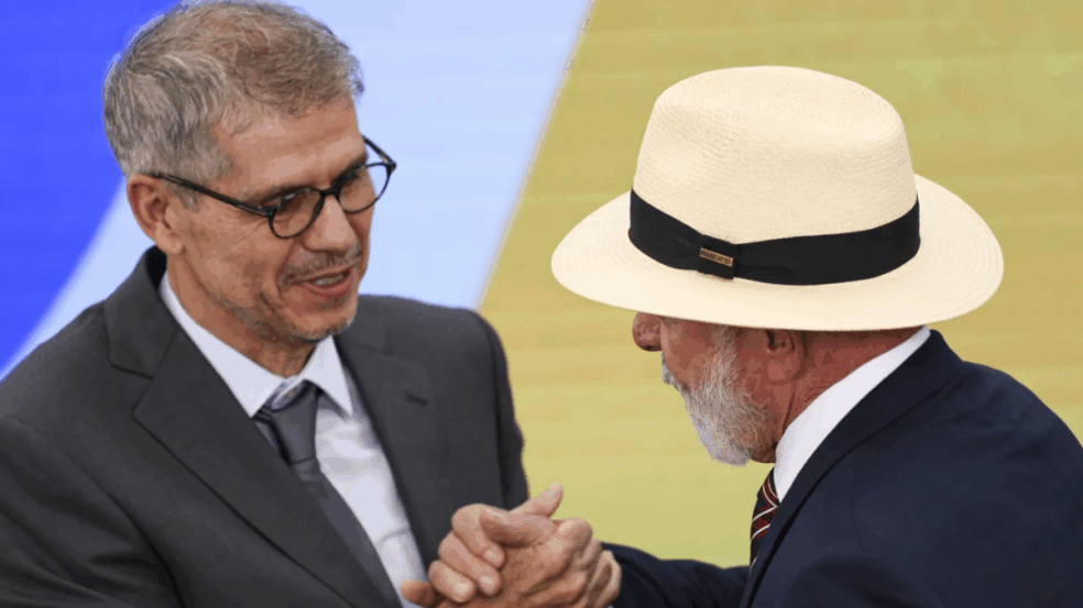 Brasília (DF), 14/01/2025 - O presidente Luiz Inácio Lula da Silva dá posse a Sidônio Palmeira como ministro da Secretaria de Comunicação Social da Presidência, em cerimônia no Palácio do Planalto. Foto: Marcelo Camargo/Agência Brasil