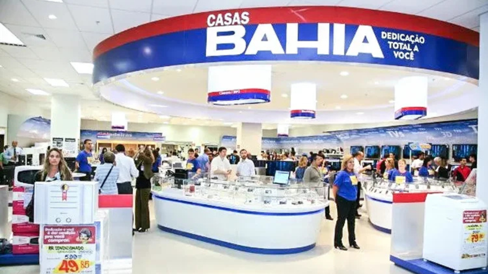 Loja Casas Bahia em época de Black Friday