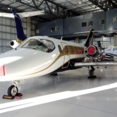 Avião apreendido na  Operação Slim (Foto: Reprodução/Polícia Federal)