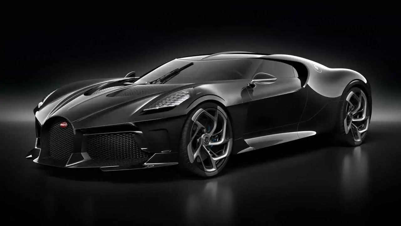 Bugatti La Voiture Noire – R$ 48,7 milhões (cotação atual) (Foto: reprodução/Motor 1) Bugatti La Voiture Noire – R$ 48,7 milhões (cotação atual) (Foto: reprodução/Motor 1)