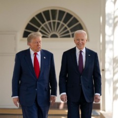 Donald Trump e Joe Biden (Foto: Adam Schultz/White House)