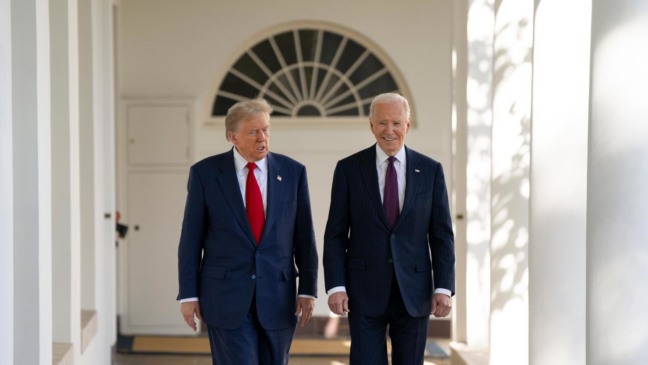 Donald Trump e Joe Biden (Foto: Adam Schultz/White House)