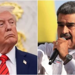 Donald Trump e Nicolás Maduro  • REUTERS/Maxwell Briceno REUTERS/Kent Nishimura
