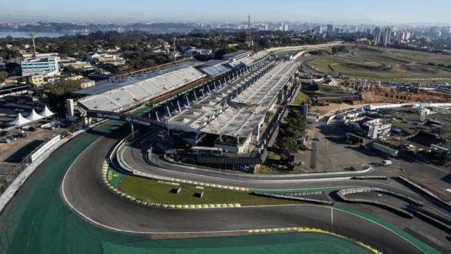 Autódromo de Interlagos. Foto: Reprodução/ Instagram/ Autódromo de Interlagos
