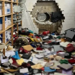 Roubo a banco na alemanha deixa rombo