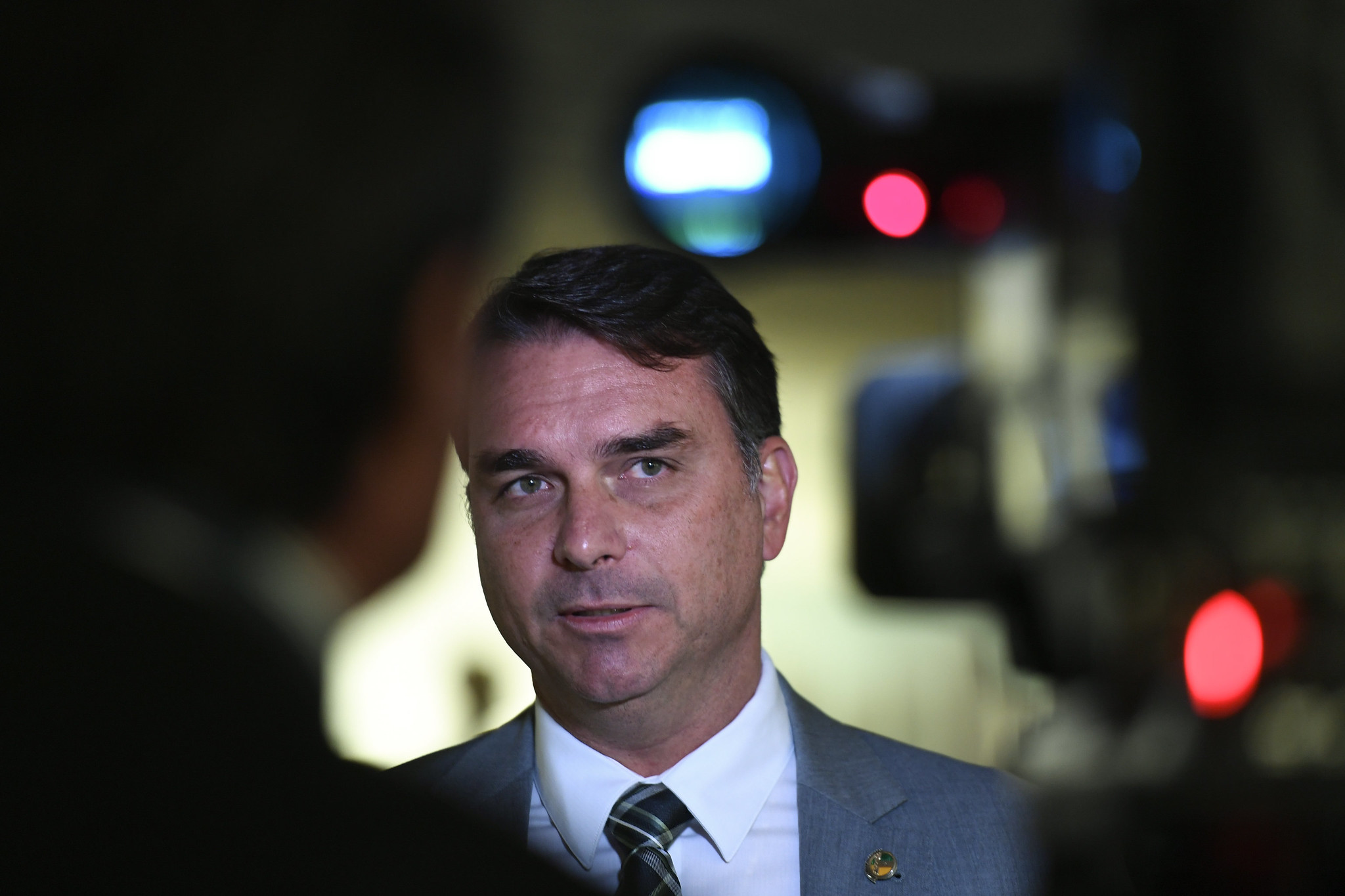 Senador Flávio Bolsonaro / Crédito: Edilson Rodrigues/Agência Senado