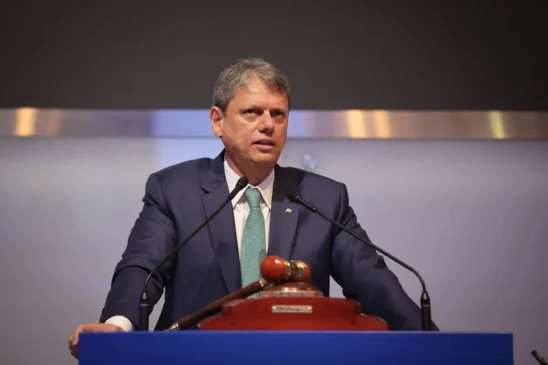 Tarcísio de Freitas (Republicanos), governador de São Paulo  • Pablo Jacob/Governo do Estado de SP
