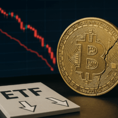 Bitcoin recua a US$ 91 mil com saques em ETF