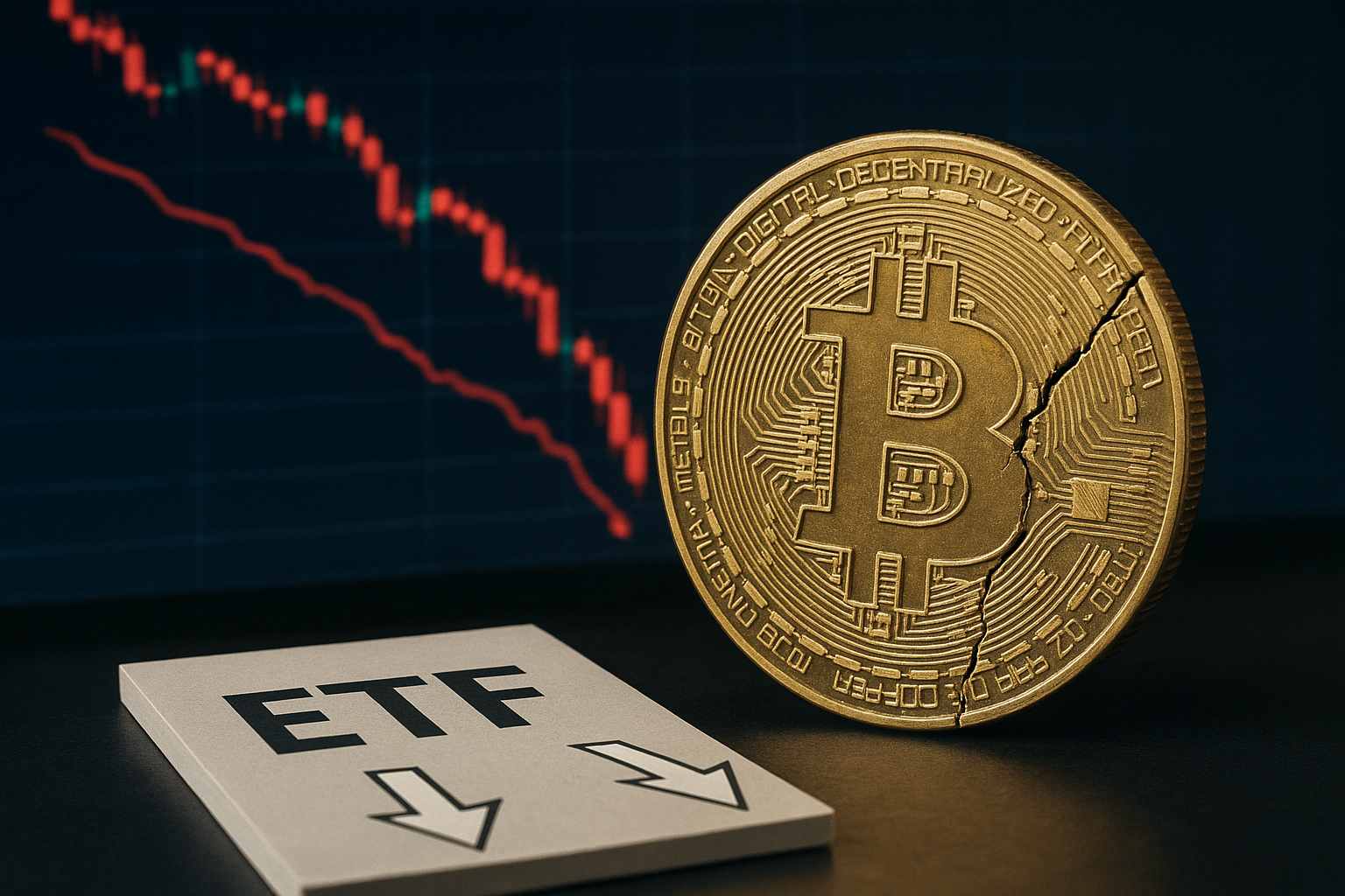 Bitcoin recua a US$ 91 mil com saques em ETF