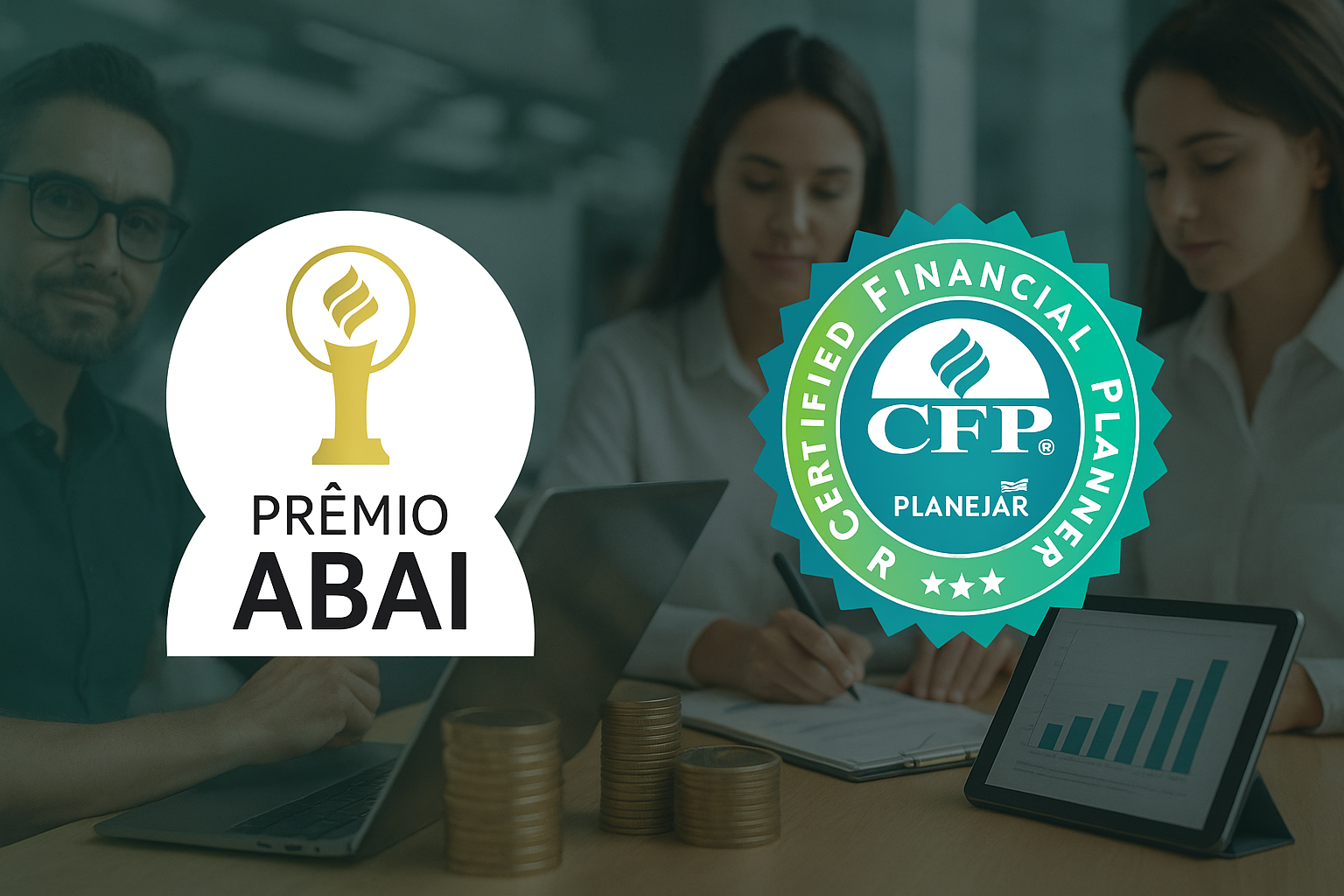 Prêmio ABAI: Parceria com Planejar impulsiona formação CFP® de vencedores