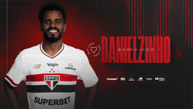 Danielzinho, novo reforço do São Paulo  • São Paulo FC