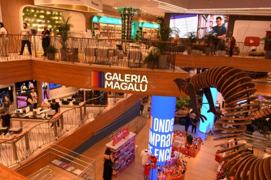 Galeria Magalu na Avenida Paulista / Olavo Martins/ Divulgação
