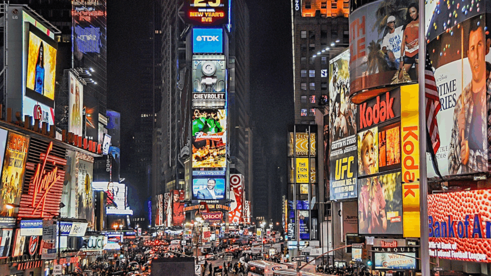 Prédios de publicidade Prédios de publicidade