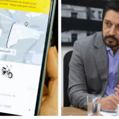 O prefeito de São Paulo, Ricardo Nunes (MDB), pretende publicar decreto de regulamentação das motos por aplicativo até 8 de dezembro. — Foto: Montagem/g1/Bruno Peres/Agência Brasil e Secom/PMSP

