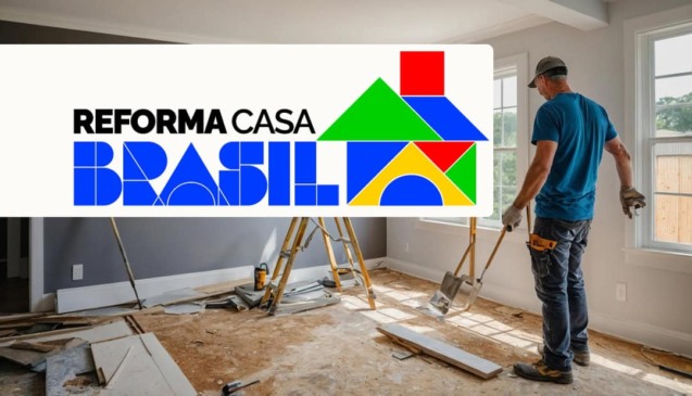Crédito para reforma volta com o Reforma Casa Brasil