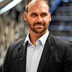 O deputado federal Eduardo Bolsonaro -Joshua Roberts/Reuters) 

