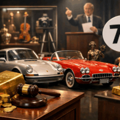 Leil&otilde;es diversificam ativos e v&atilde;o al&eacute;m de im&oacute;veis, com carros cl&aacute;ssicos e at&eacute; ouro