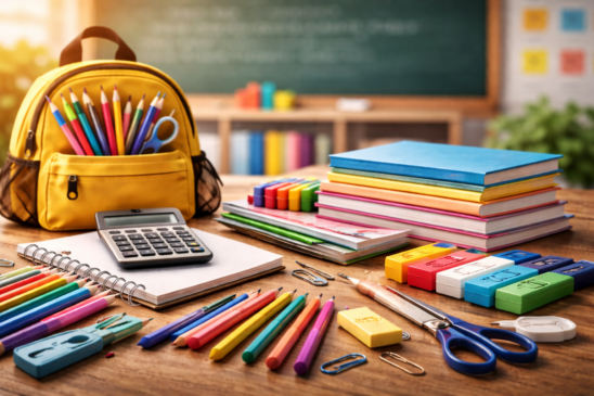 Alta nos materiais escolares