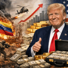 Ataque &agrave; Venezuela e impacto no petr&oacute;leo impulsionam fortuna de Donald Trump em meio a tens&atilde;o geopol&iacute;tica entre EUA e Venezuela
