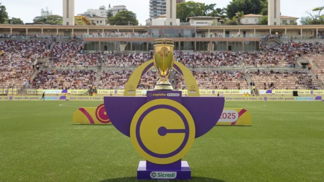 Taça da Copinha 2025; prêmios simbólicos são os únicos previstos em regulamento • Divulgação/Rebeca Reis/Ag. Paulistão