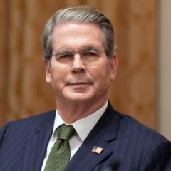 secret&aacute;rio do Tesouro dos EUA, Scott Bessent &mdash; Foto: AP Photo/Alex Brandon
