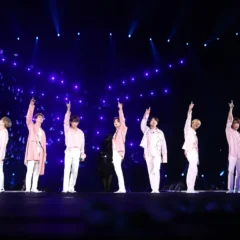 BTS faz show no Allianz Parque, em S&atilde;o Paulo, no domingo (25) &mdash; Foto: BigHit Entertainment Bts/Divulga&ccedil;&atilde;o