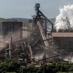 F&aacute;brica da CSN em Volta Redonda, no Rio de Janeiro (Bloomberg)
