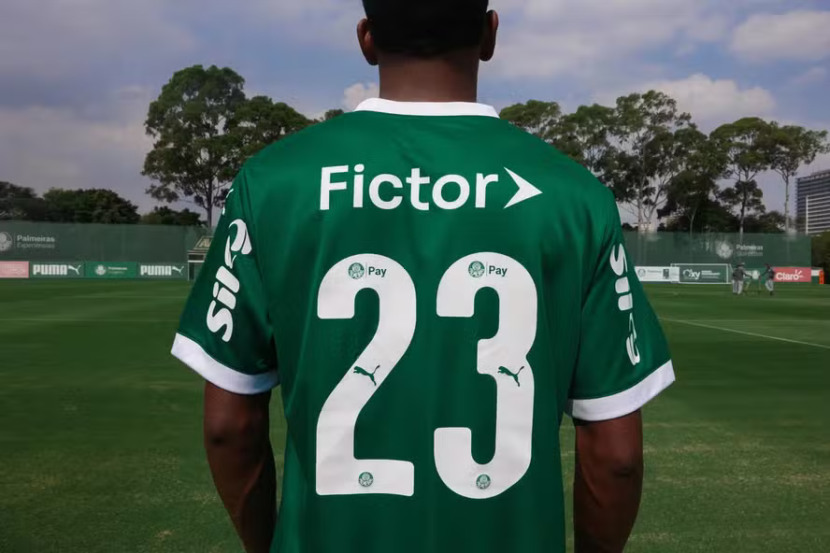 Fictor é patrocinadora “master” da categoria de base do Palmeiras / Foto: Divulgação/Palmeiras
