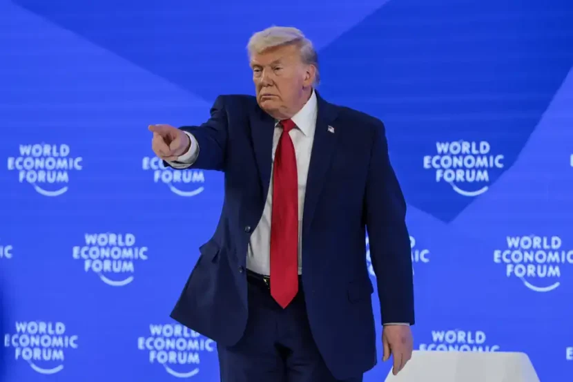Trump discursa em Davos, reforça tarifas e critica a Europa